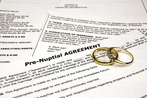 A prenuptial agreement starts the process of marital financial planning Family Law Practice Levy Craig